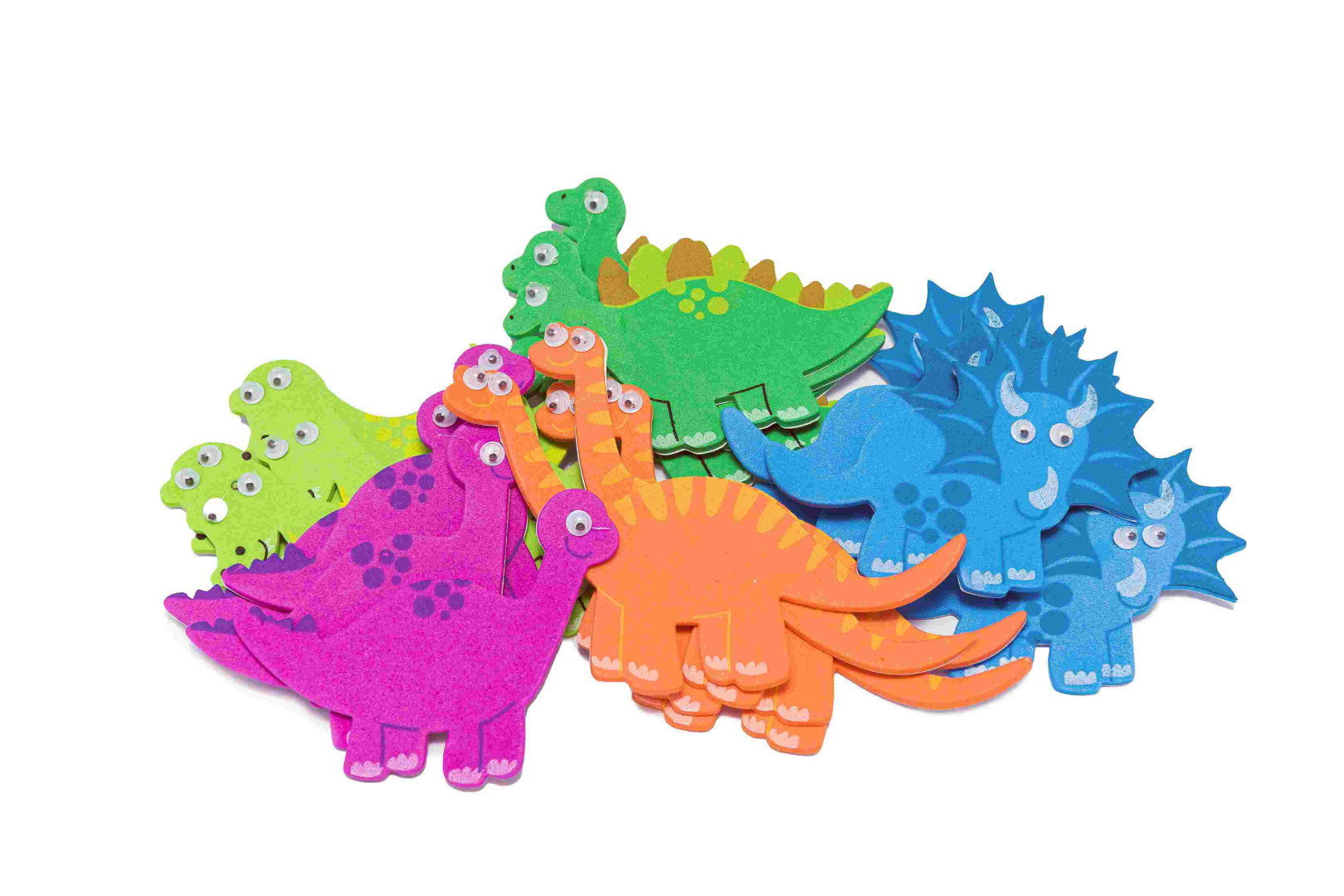 Naklejki z pianki PVC50 Dinozaury Brewis